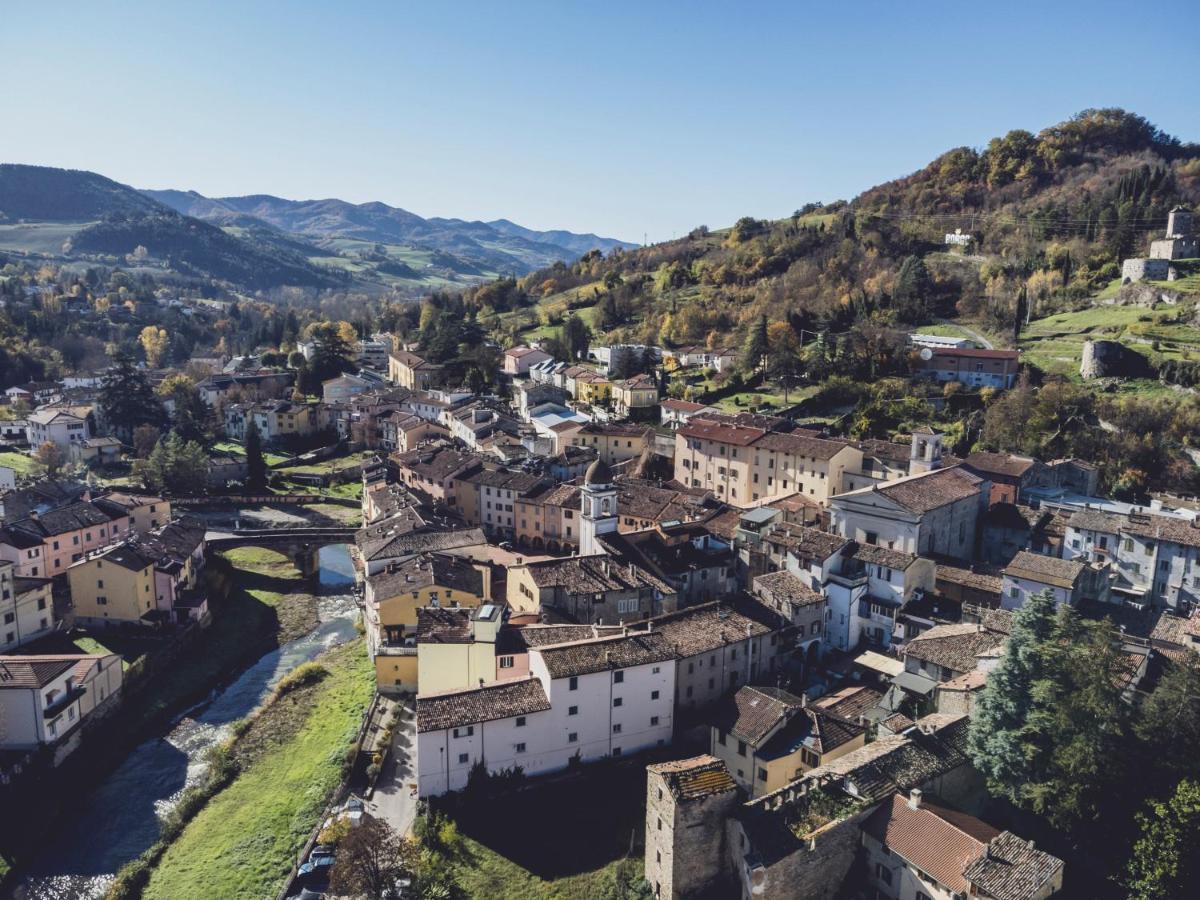 Albergo Ristorante Pasqui Rocca San Casciano Exteriör bild